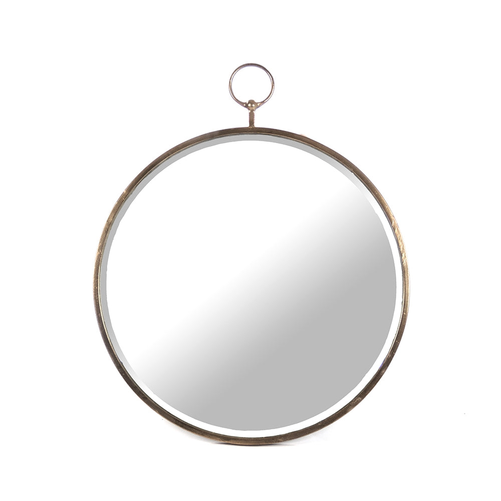 Designer Luxury Wall Hung Mirror - Pasha - Round