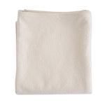 blanket natural cotton simple Evangeline Linens