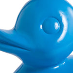blue fiberglass duck large oversized sculpture