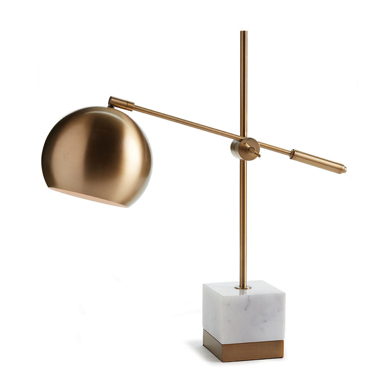 Unique gold lamp