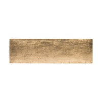 gold console table leaf