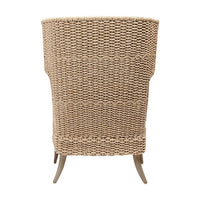 natural lounge chair rope cushion