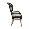 brown rattan dining chair cushion