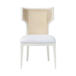 white dining chair