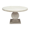 round dining table light gray outdoor square base