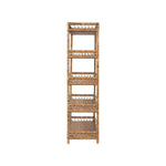 natural woven rattan bookcase