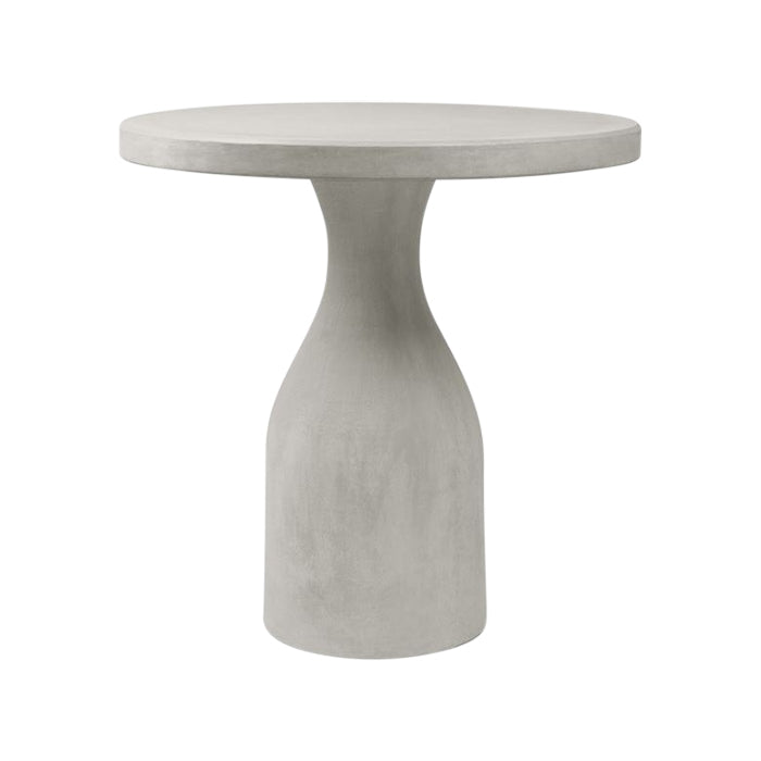 light gray stone bar table