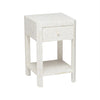 natural white resin nightstand