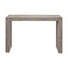 dark gray etched console table