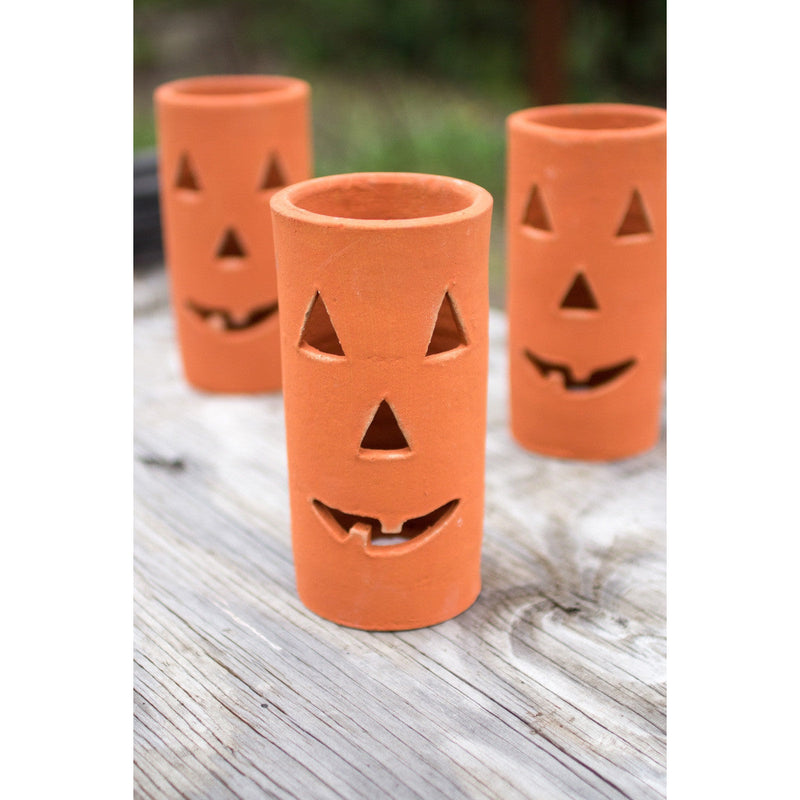 pumpkins orange ceramic jack o lantern halloween thanksgiving