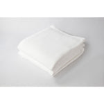 blanket white cotton machine washable pre-washed pre-shrunk herringbone twin queen king woven Maine USA