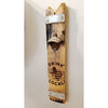 bottle opener wood etched rustic