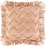 Accent Pillow - Hylia - Hand Woven - Pale Pink + Blush