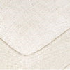 headboard textured fabric cream white traditional