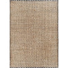 black beige jute cotton area rug