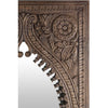 natural framed mirror carved design