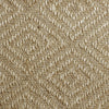 diamond tan high/low sisal area rug