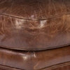 brown leather chair