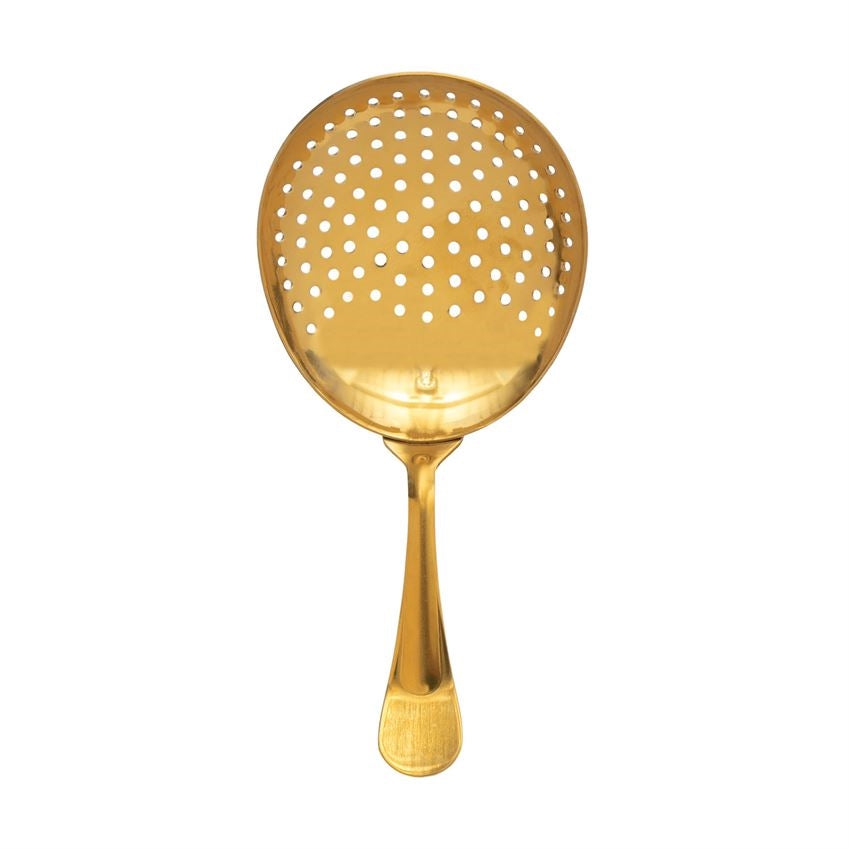 stainless steel gold finish strainer mesh basket grater kitchen