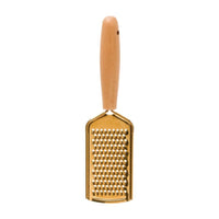 stainless steel gold finish strainer mesh basket grater kitchen