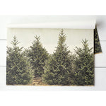Fir Tree Placemats (30) for Christmas & Holidays - Winter Table Decor