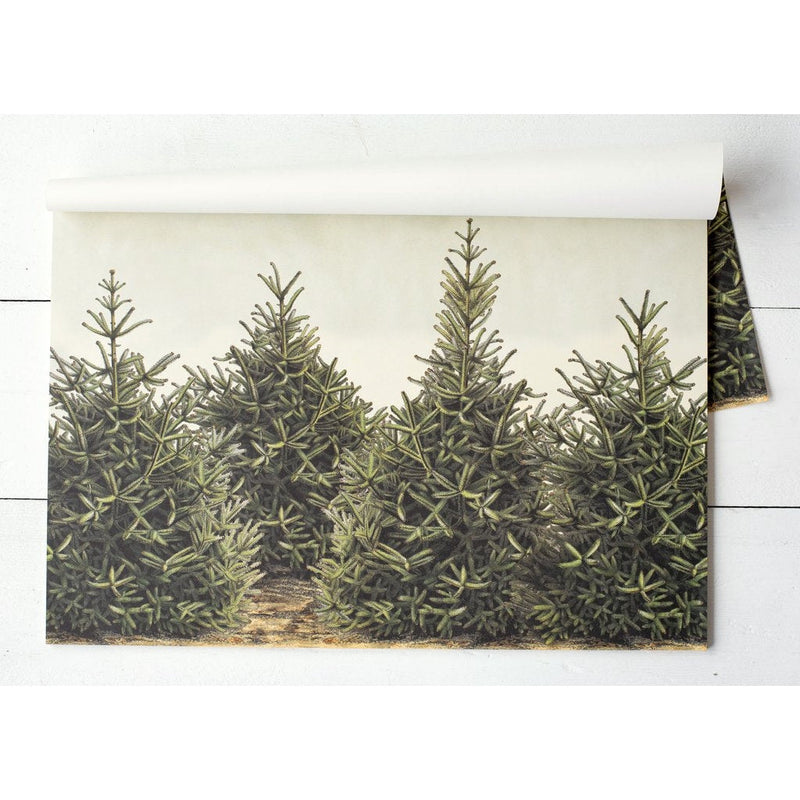 Fir Tree Placemats (30) for Christmas & Holidays - Winter Table Decor