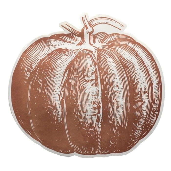 Pumpkin Placemats by Hester & Cook - Christmas Paper Place Mats