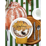Pumpkin Placemats by Hester & Cook - Christmas Paper Place Mats