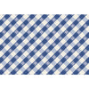 paper placemat pad red blue check