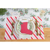 red white striped paper placemat table decor