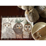 Winter Owls Placemats - Luxury USA-Made Home Dï¿½cor | BSEID