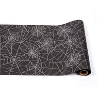 Paper table Runner spider spiderweb