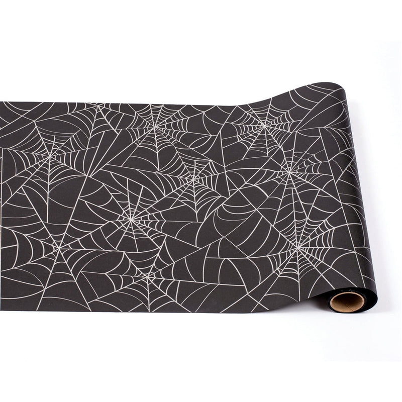 Paper table Runner spider spiderweb