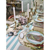 paper table accents place cards seahorse flora coral coastal beachy
