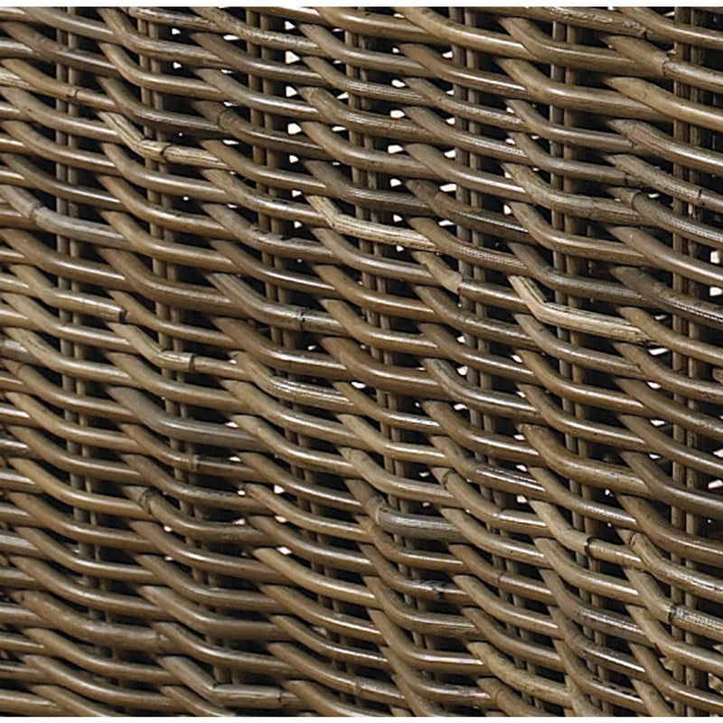 Kubu grey wicker rattan king headboard