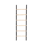 leaning blanket towel magazine quilt decorative ladder black natural rattan
