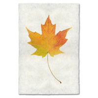 photography handmade paper maple leaf nature wall art
