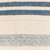 Accent Pillow - Lola - Blue Stripes