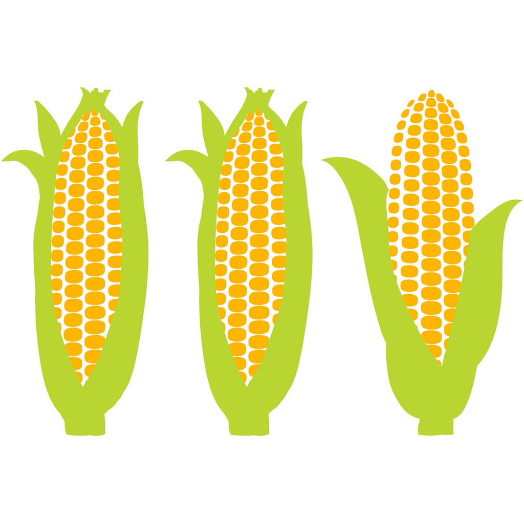 plat du jour green yellow corn on the cob placemats pad 50 sheets paper disposable soy-based ink entertaining recycled BPA free