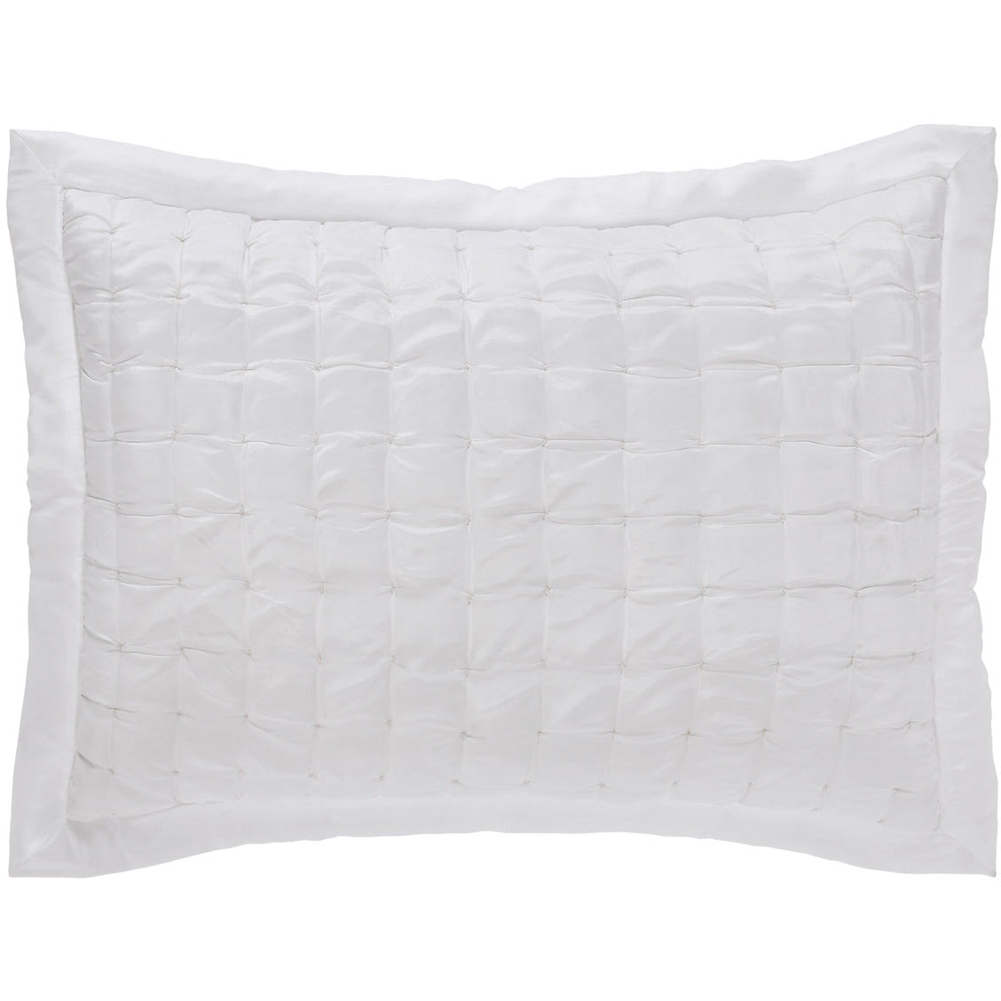 pearl white quilt king queen shams Euro standard cotton silk