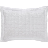 pearl white quilt king queen shams Euro standard cotton silk