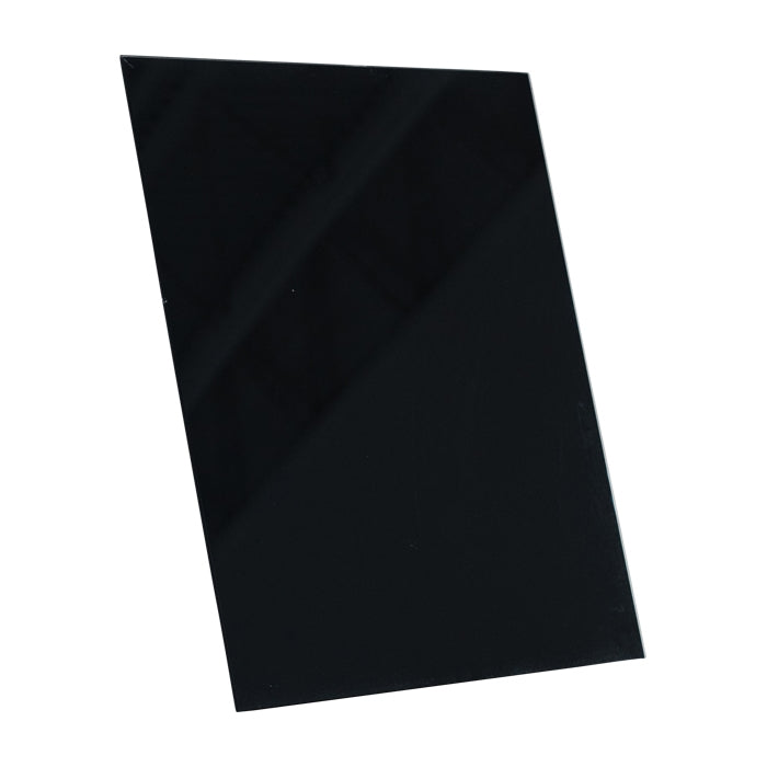 black tempered glass rectangle dry erase board magnetic