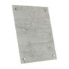gray wood grain tempered glass rectangle dry erase board magnetic