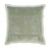aloe green quilt king queen shams Euro standard cotton velvet
