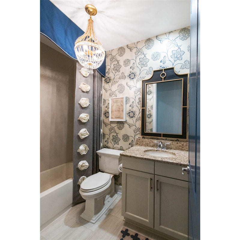 Designer Luxury Wall Hung Mayfield Wood Framed Mirror