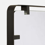 bronze steel modern wall mirror