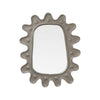dark gray concrete mirror