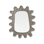 dark gray concrete mirror