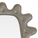 dark gray concrete mirror