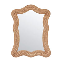 natural decorative wall mirror organic lampakanay